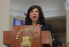 Presidenta del PJ enrostra a Keiko en ceremonia