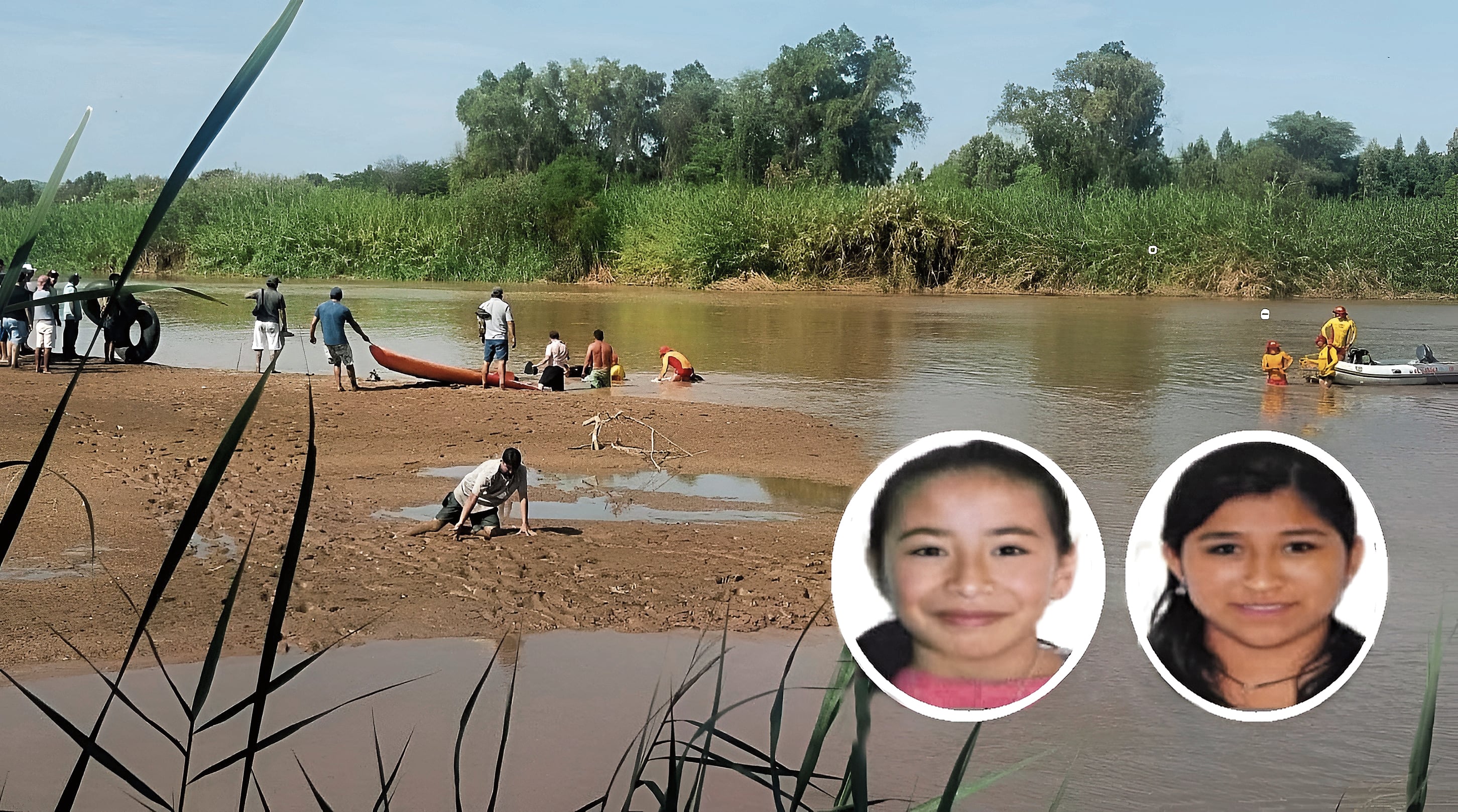 Fueron halladas abrazadas.