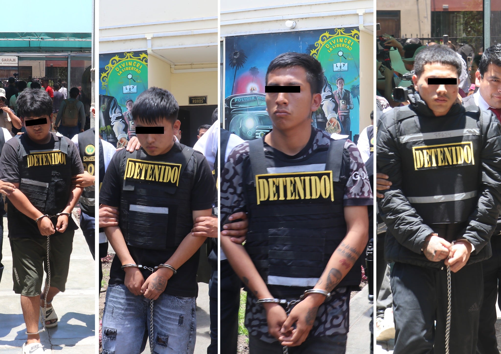 El Poder Judicial determinó nueve meses de prisión a cuatro jóvenes y se les investigaría por el atentado al local Hacienda del Lobo.