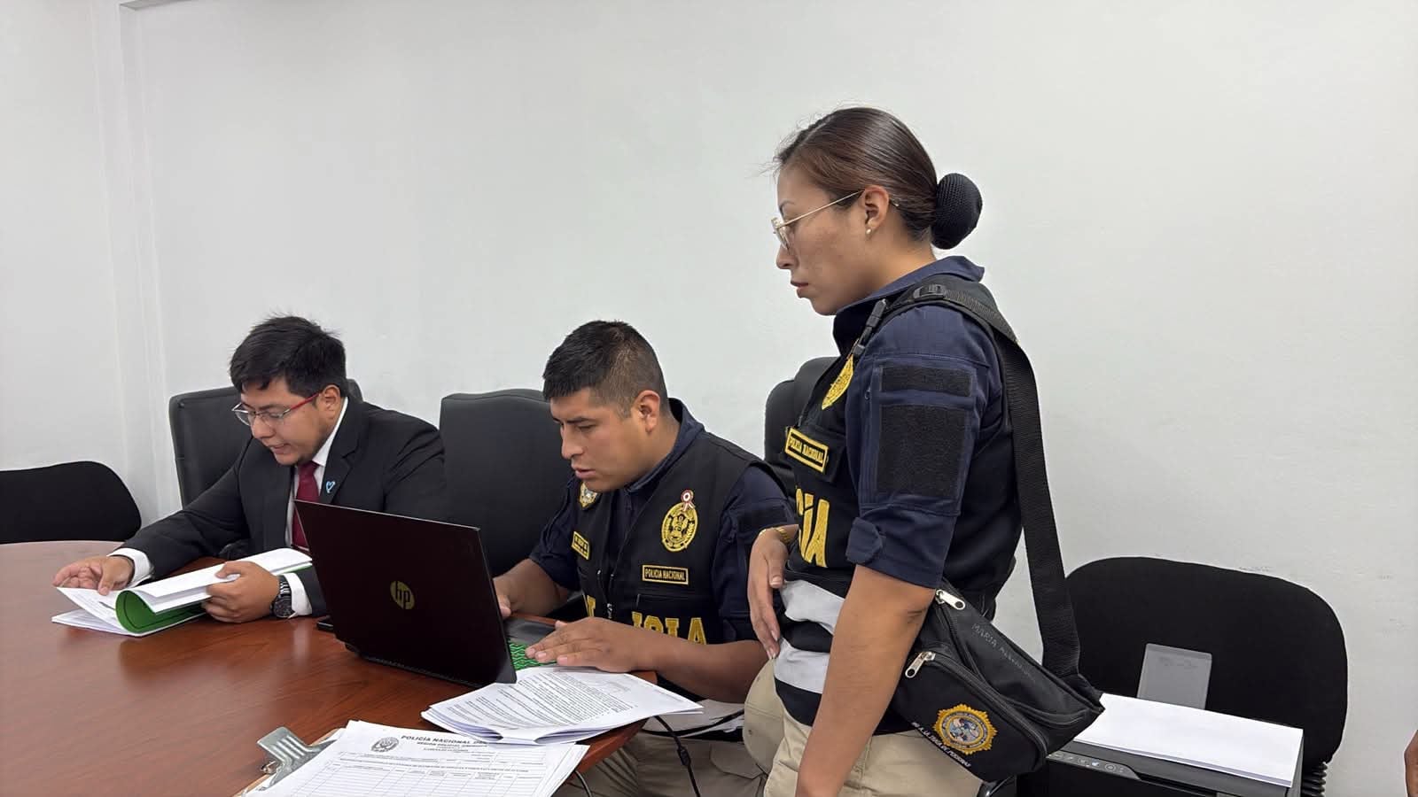 Fiscalía realiza diligencia en municipio de Arequipa por el presunto favorecimiento a la prostitución. Foto: Ministerio Público.