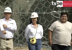Keiko Fujimori entrega barrera dinámica en Huarochirí para reducir riesgos por huaicos