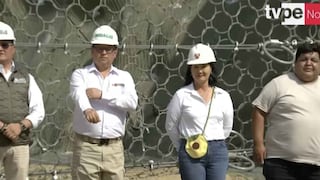 Keiko Fujimori entrega barrera dinámica en Huarochirí para reducir riesgos por huaicos