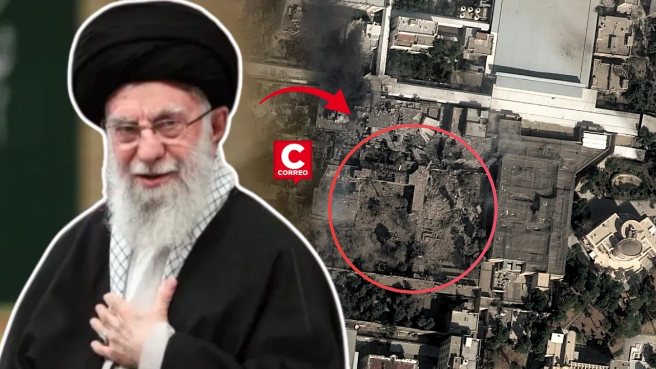 Operación Furia Épica: Israel confirma que ayatolá Alí Jamenei estaba entre blancos de ataques contra Irán. Composición: Diario Correo.