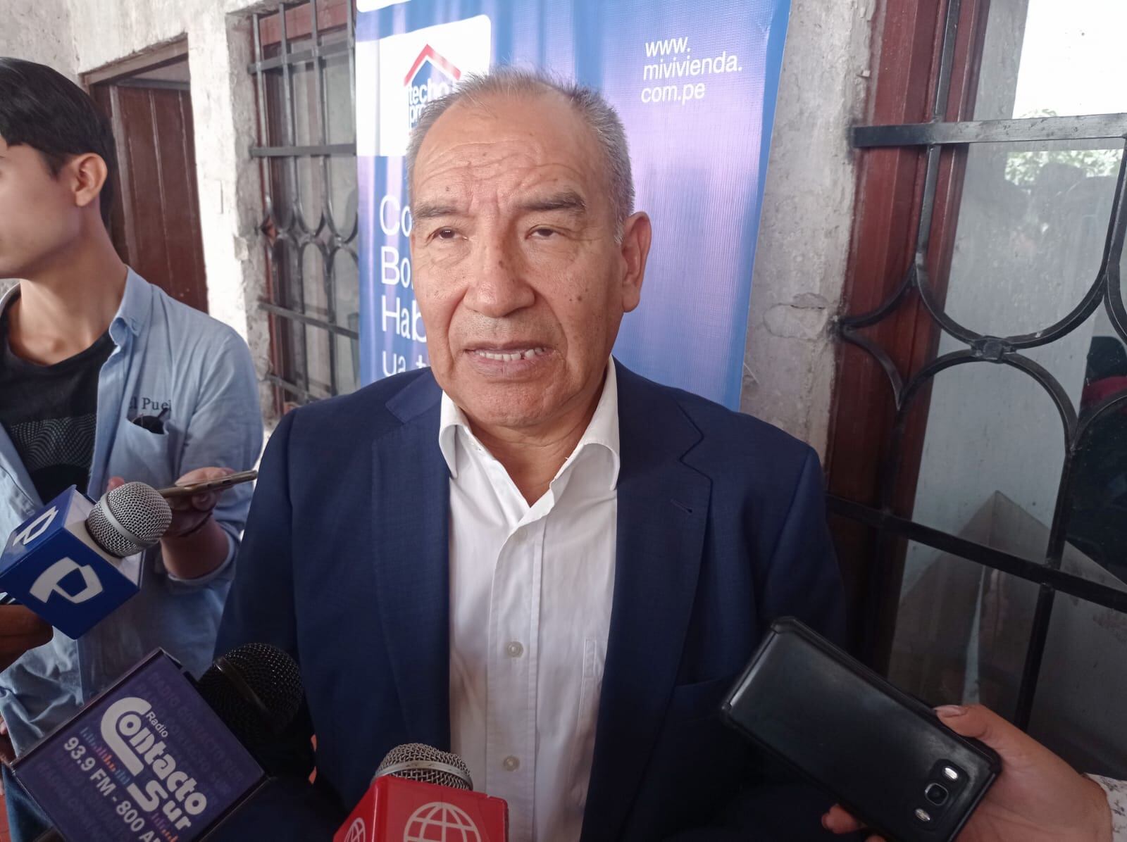 Gerente Regional de Vivienda de Arequipa. (Foto: GEC)