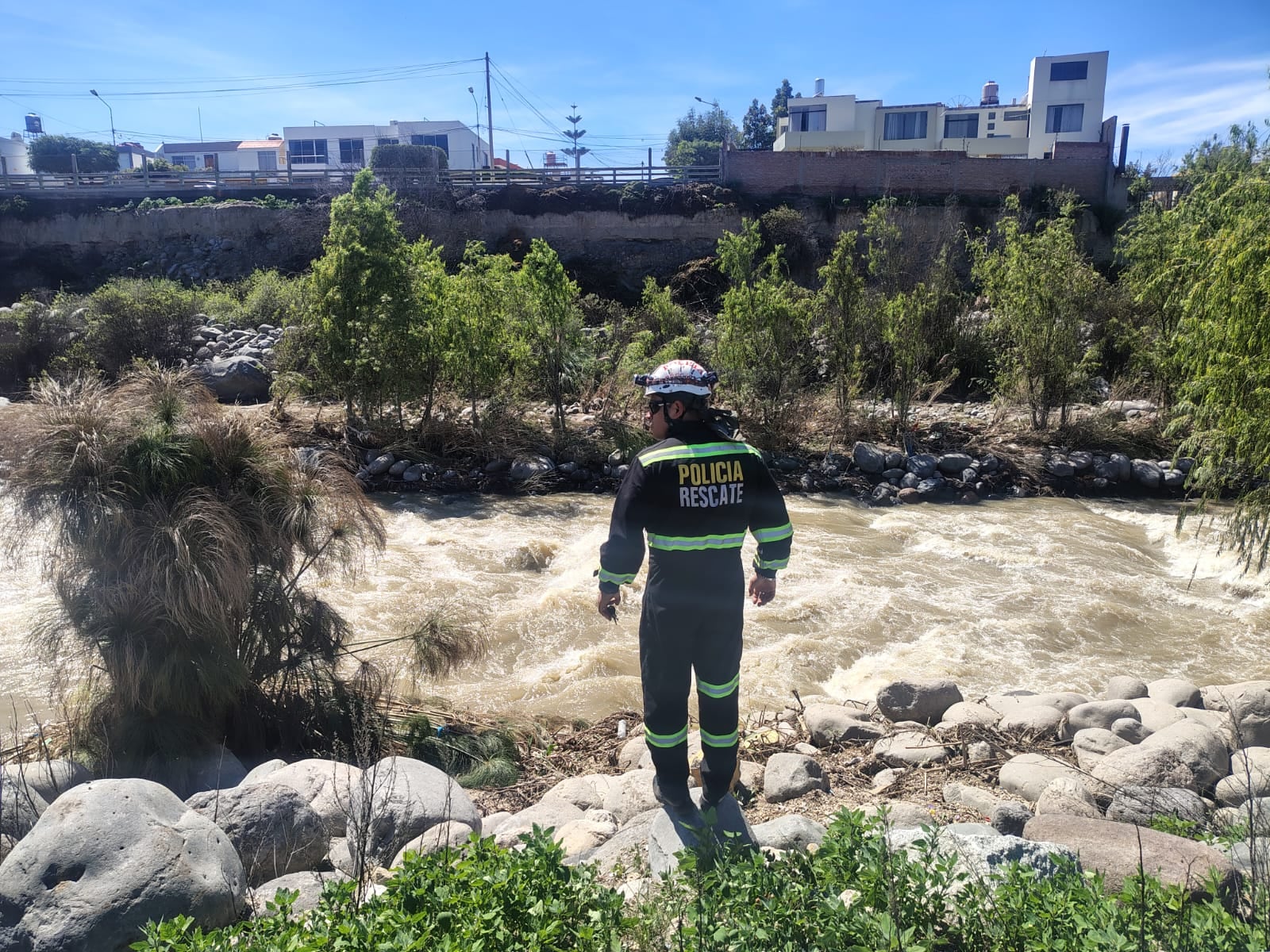Días atrás se reportó la caída de un varó a la altura del puente San Martín (Foto: PNP)