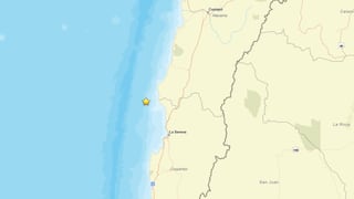 Tres sismos se registran en menos de 15 minutos frente a las costas del norte de Chile