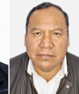 Sentencias dejan fuera a candidatos a la alcaldía en Majes. Elard Hurtado Retamozo (izquierda) y Víctor Fernando Huarca Usca (derecha). Foto: JNE.