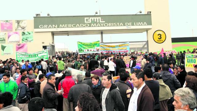 Comienza paro en el Mercado Mayorista de Santa Anita