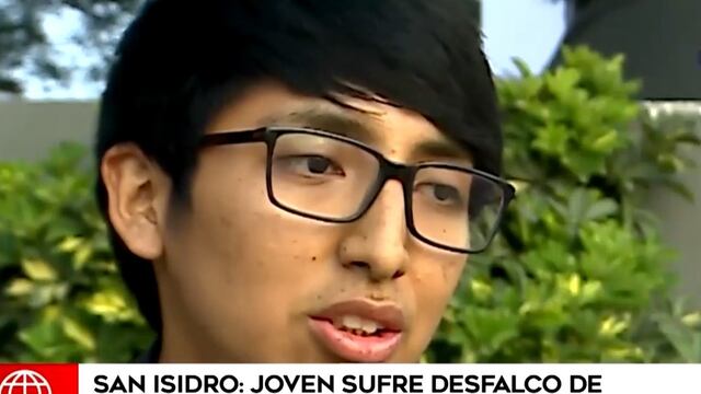 Joven recibe un mensaje de texto y le roban más de S/16 mil de su cuenta bancaria (VIDEO)