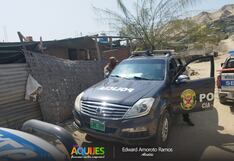 Ica: intervienen a cuatro menores de edad en una vivienda abandonada en Los Aquijes