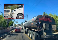 Arequipa: Múltiple choque en puente Tingo deja dos heridos