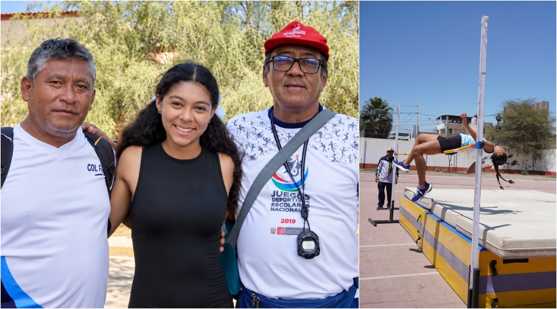 Pisco: Dannae Fernández logra el triplete de oro en la categoría C Damas de atletismo
