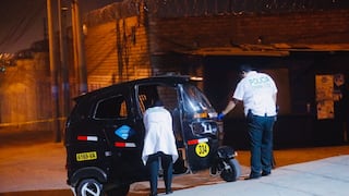 Atacan a balazos a mototaxista frente a su esposa en Comas