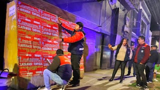 Arequipa: Clausuran pub en la av. Dolores por funcionar sin certificado de seguridad
