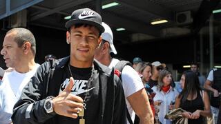 Mira las primeras fotos de Neymar en Barcelona