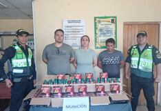 Cae banda con tres mil municiones en Piura