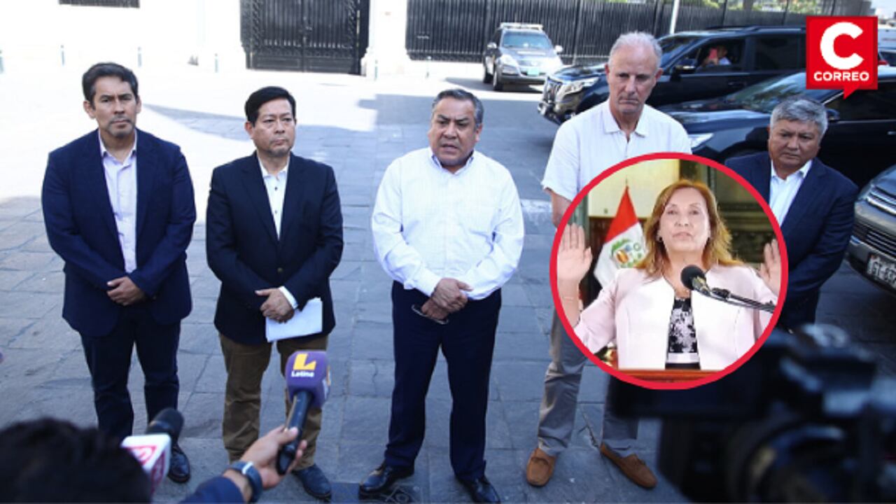 Ejecutivo realizó pronunciamiento. Presidenta Dina Boluarte declarará el viernes. (Foto: Giancarlo Ávila @photo.gec)