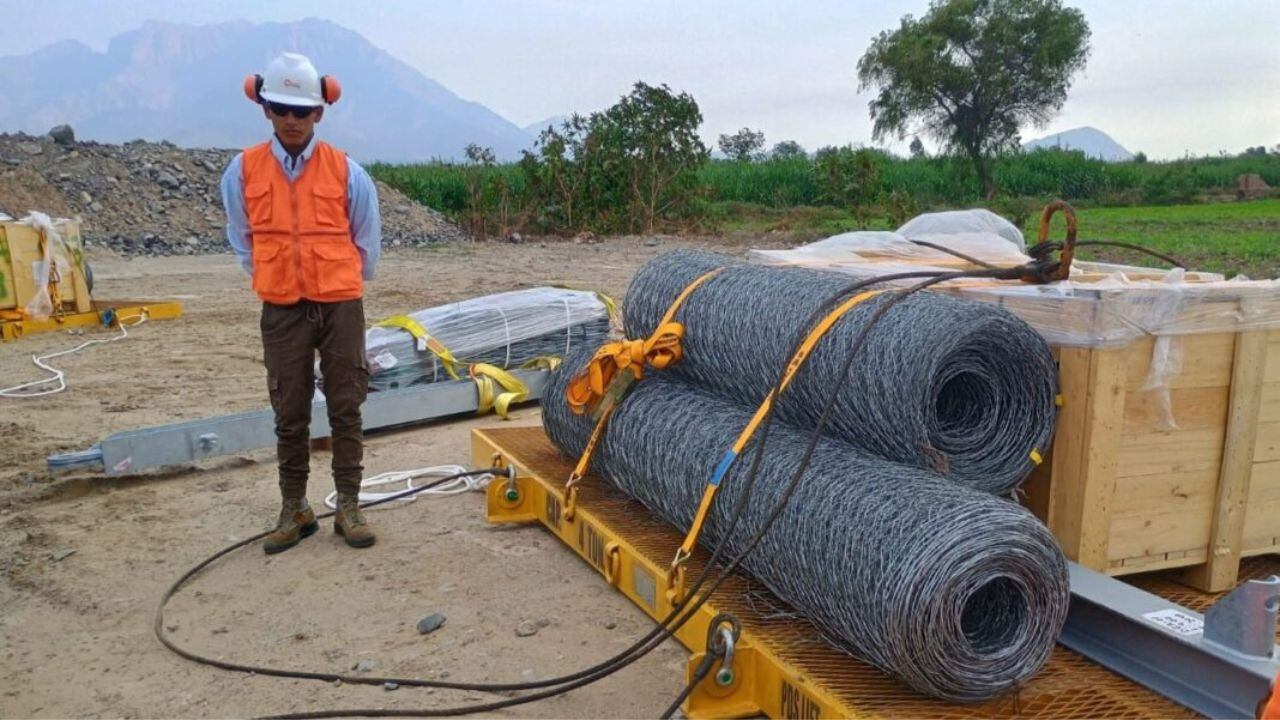 Estas estructuras permitirán disminuir la velocidad del agua durante una emergencia y a la vez contribuirán a preservar el sitio arqueológico Galindo, ubicado en el distrito de Laredo.