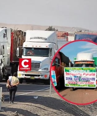 Transportistas estaban dispuestos a iniciar una medida de fuerza. (Foto: Correo)
