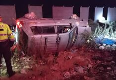 Pisco: chofer se estrella en la Panamericana Sur para evitar robo de su automóvil