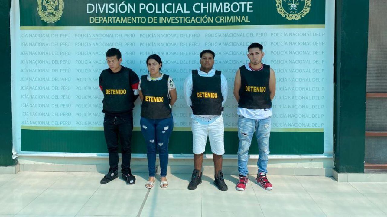 Según las autoridades, organización criminal capta a mujeres extranjeras y las obliga a ejercer la prostitución en las calles de Chimbote.