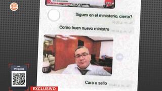 Un “selfie” que vincularía a Juan José Santiváñez con el capitán Izquierdo