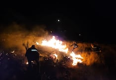 Puno: Incendio forestal deja una adulta mayor fallecida y más de 1 500 hectáreas de pastos afectadas