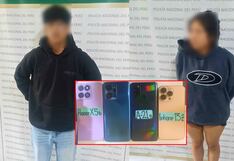 Capturan a presuntos receptadores de celulares robados en el Cercado de Arequipa