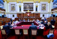 Comisión de Constitución aprueba dictamen que permite reelección inmediata de gobernadores y alcaldes