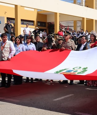 La provincia de Caravelí, en Arequipa, conmemoró sus 91 años. Foto: GEC.