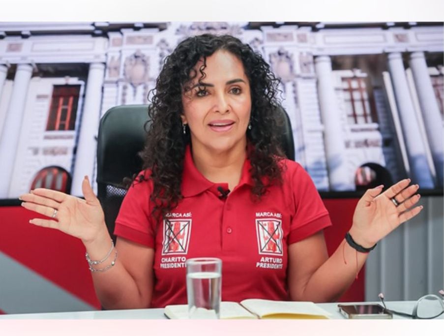 Rosario Fernández aseguró que a la Alcaldía de Trujillo apoyará a Podemos Perú y a la Región le dará su voto a Perú Primero.