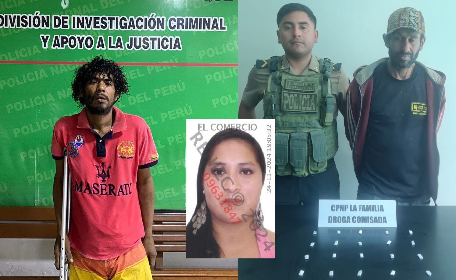 Implicados en terrible crimen.