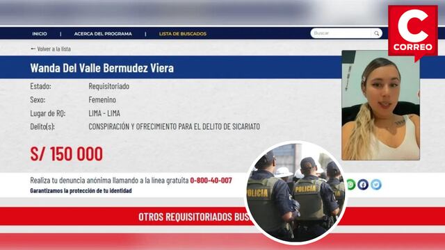 Ministerio del Interior ofrece 150 mil soles por información sobre la expareja de ‘Maldito Cris’