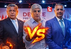 Debate presidencial 2026: Olivera, Grozo y Acuña debaten sobre seguridad ciudadana