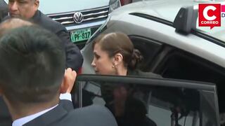 Patricia Benavides llega a sede del Ministerio Público tras la reposición de su cargo como fiscal de la Nación