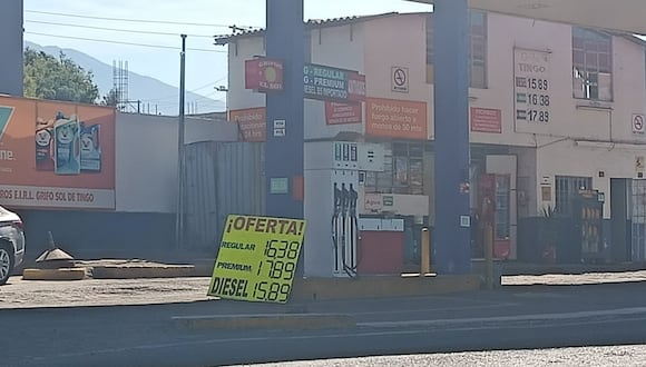 Correo recorrió algunos distritos de la ciudad para conocer los precios de combustibles para hoy. (Foto: Omar Cruz)