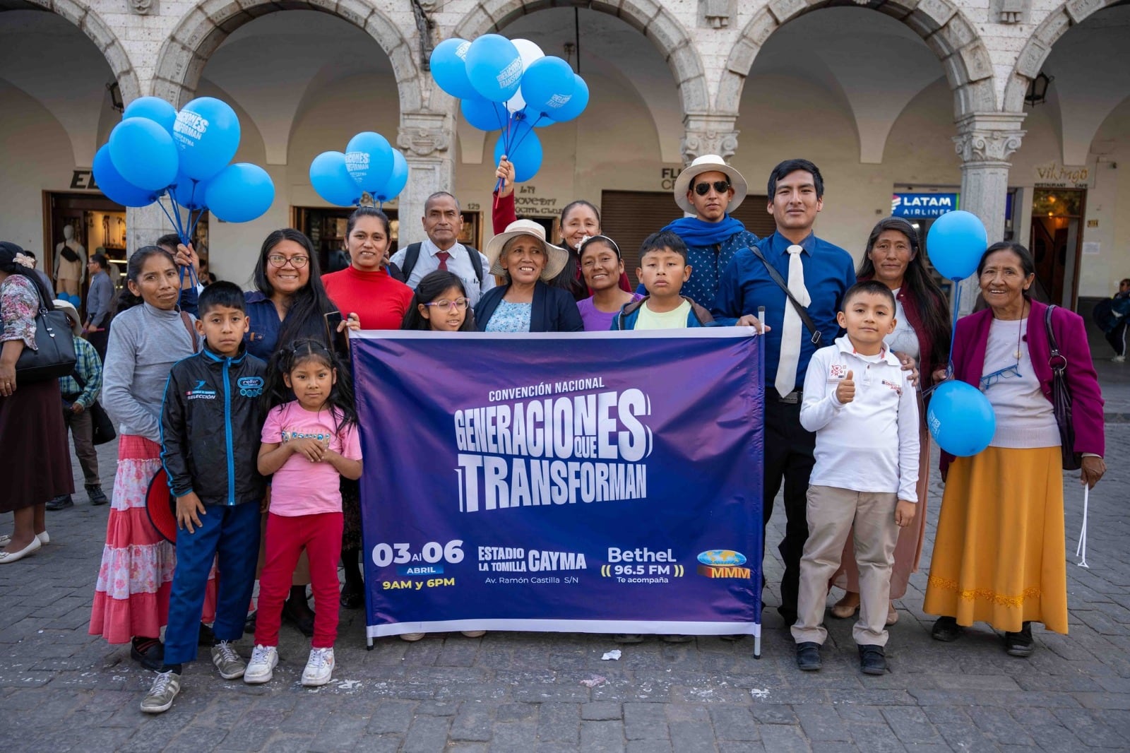 Evento de fe en Arequipa. Foto: difusión.