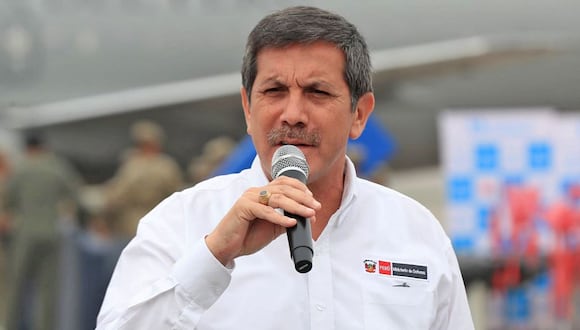 Jorge Chávez, ministro de Defensa. (Foto: Andina)