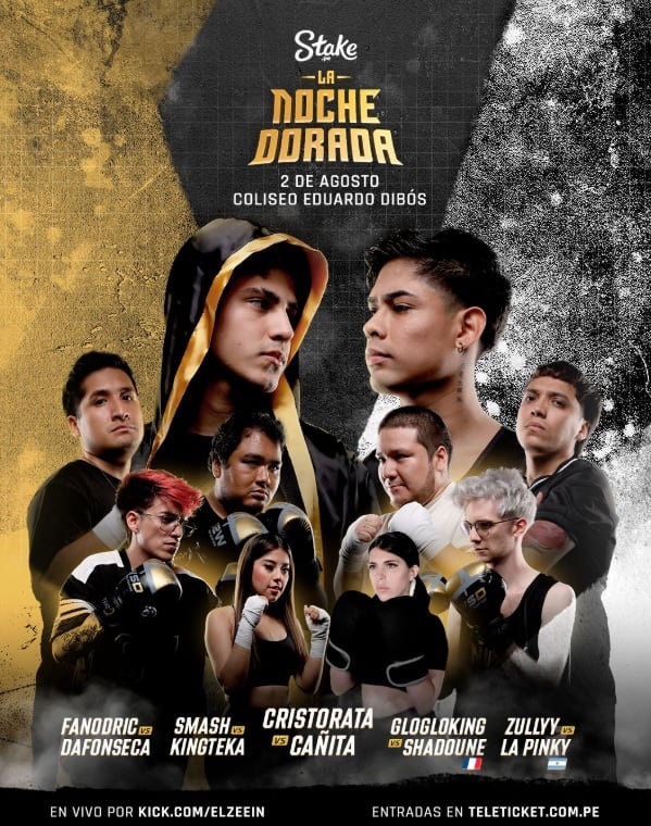 Fanodric, Cristorata, Dafonseca, Zullyy, entre otros streamers serán protagonistas de este evento muy esperado por los jóvenes peruanos. (Foto: difusión)