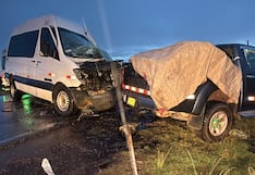 Puno: un muerto y varios heridos tras choque múltiple que involucró a grupo musical