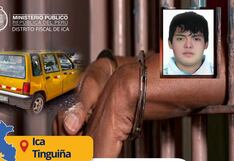 Chincha: confirman condena de 14 años de prisión contra taxista por delito de robo agravado