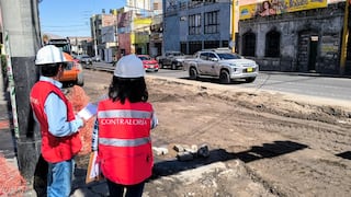 Arequipa: Contraloría detecta fallas en asfaltado de Av. Parra a 10 días de su apertura