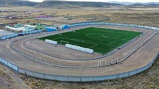 Estadio Municipal de Mazocruz ya cuenta con grass sintético