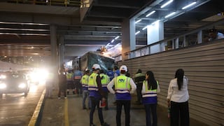ATU informó que bus del Metropolitano accidentado cuenta con SOAT y revisión técnica vigentes