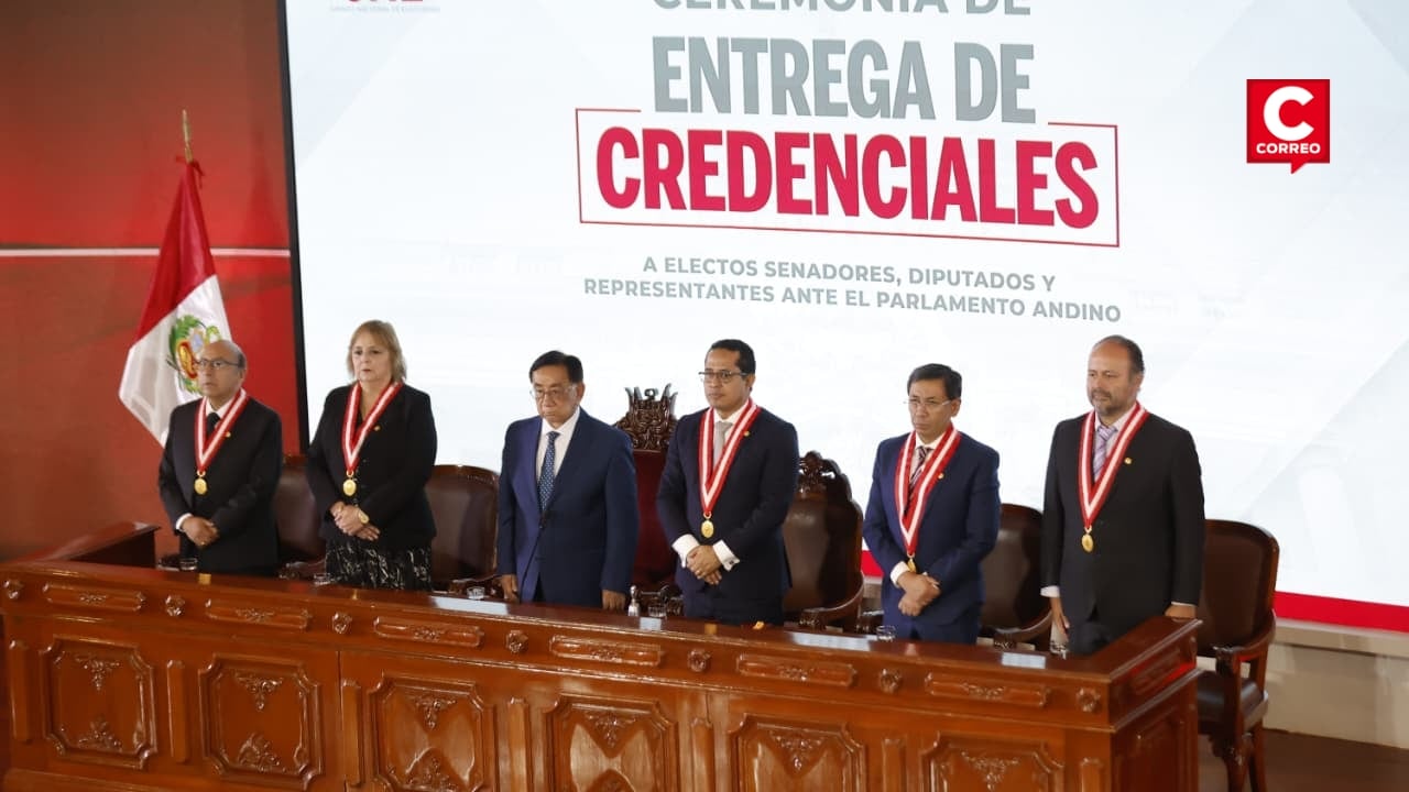 Elecciones 2026: JNE entrega hoy credenciales a los 130 diputados electos. Mario Zapata N. / @photo.gec