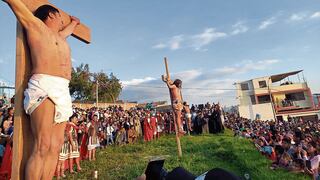 Arequipa: Emociones encontradas durante el Vía Crucis de Paucarpata (VIDEO  Y FOTOS)