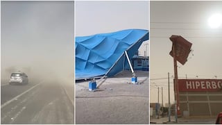 Pisco: vientos paracas causan colapso de cobertor solar, panel publicitario y caída de árboles
