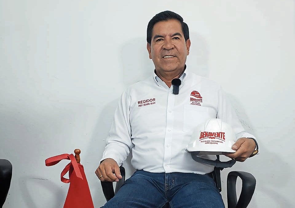Fredy Zegarra Black, candidato a regidor de la Municipalidad Provincial de Arequipa (Foto: Omar Cruz/@photo.gec)