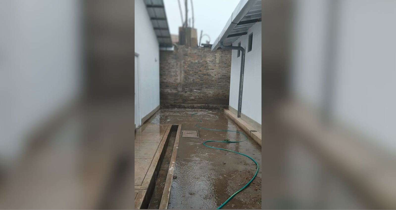 Centros de salud afectados por lluvias en Arequipa. (Foto: J. Caceres/fb)