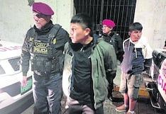Cercado de Arequipa: “Los Rapiñas” capturados cuando asaltaban con arma a dos jóvenes